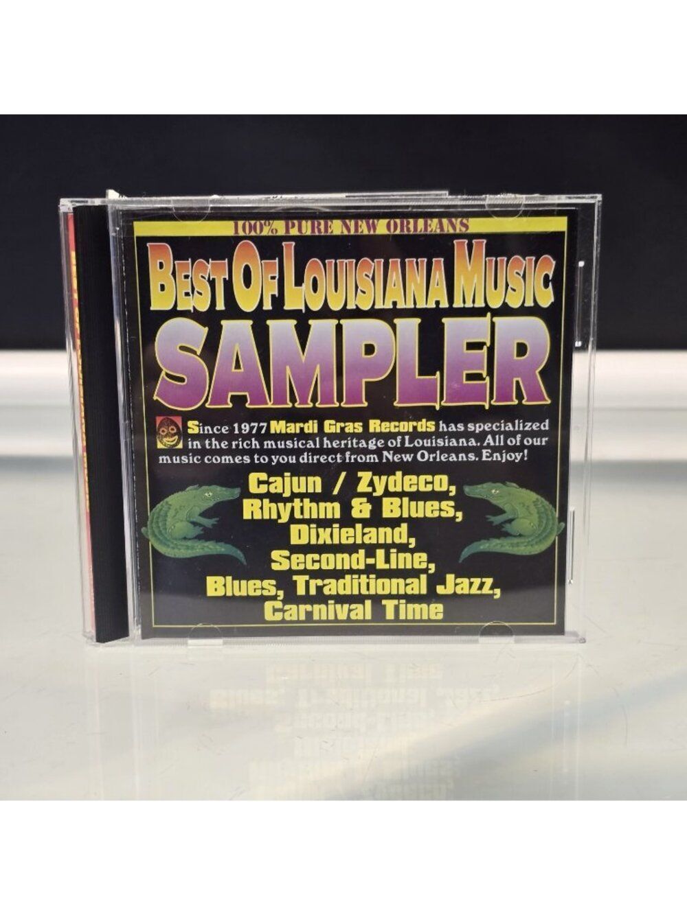 Best of Louisiana Music Sampler Mardi Gras Records CD 1995